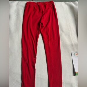 Hanna Andersson Bold Red leggings